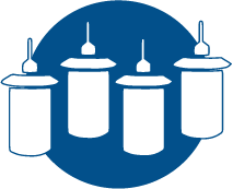 Hermetic disposable containers