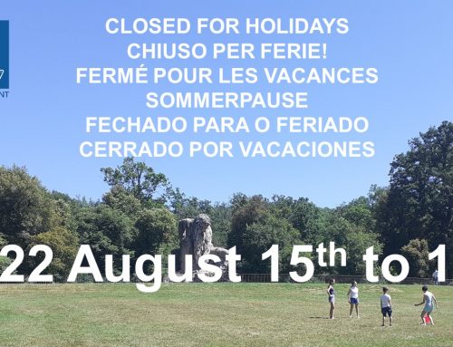 Closed for holiday!
