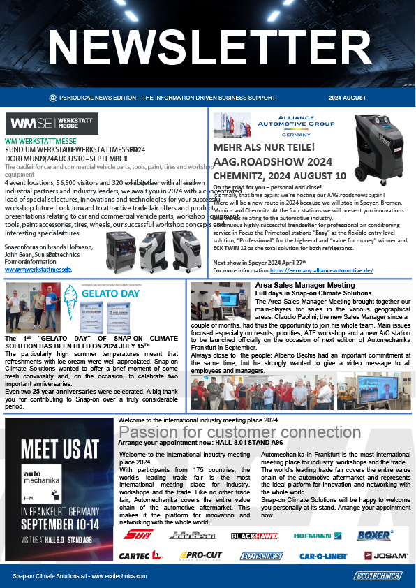 NEWSLETTER 2024 August