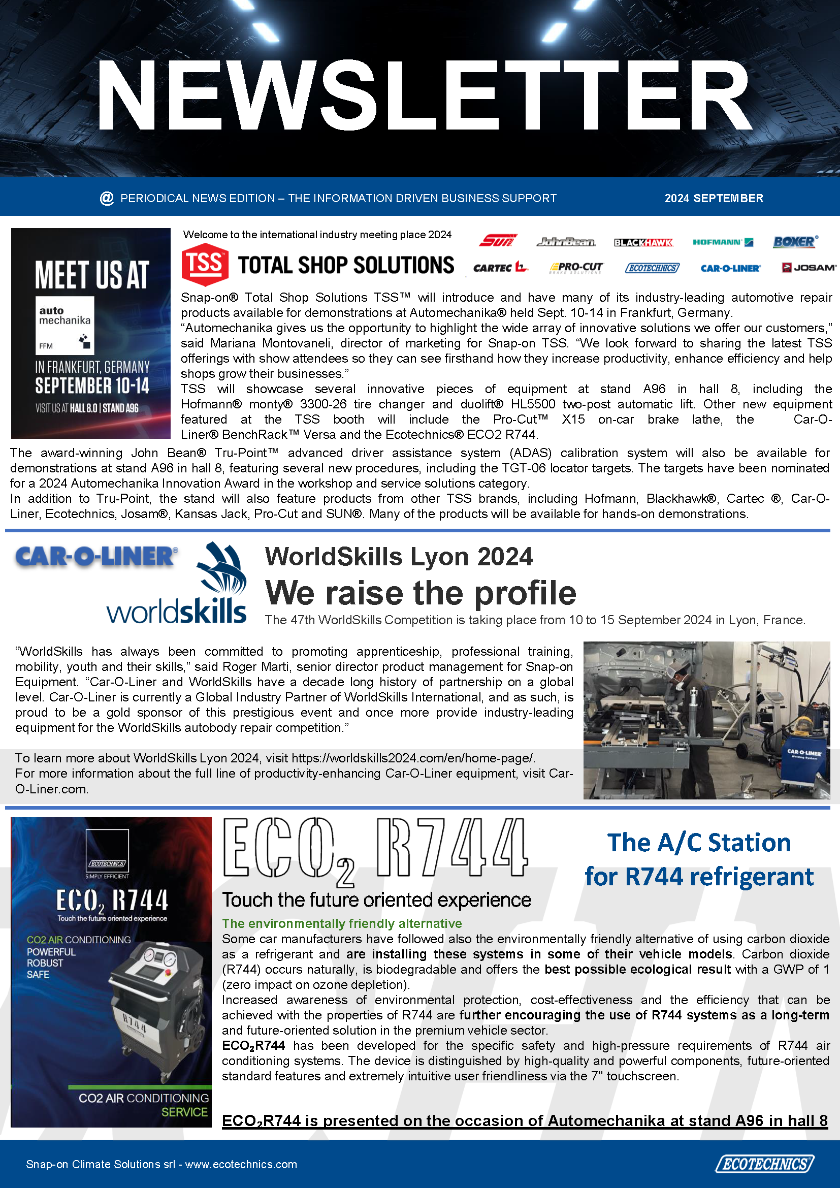 NEWSLETTER 2024 September
