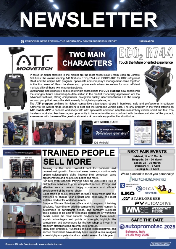 NEWSLETTER 2025 March