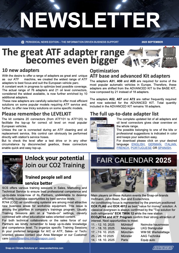 NEWSLETTER 2025 September
