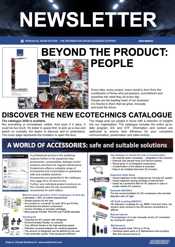 NEWSLETTER 2026 March