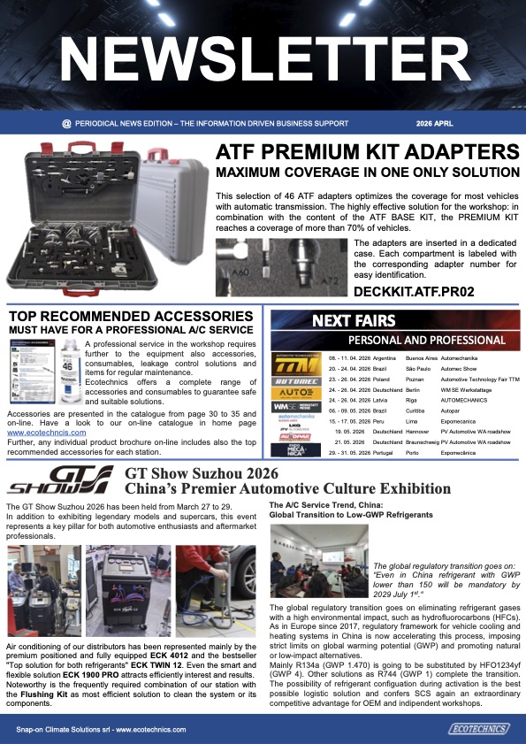 NEWSLETTER 2026 April