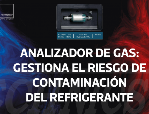 ANALIZADOR DE GAS: GESTIONA EL RIESGO DE CONTAMINACIÓN DEL REFRIGERANTE