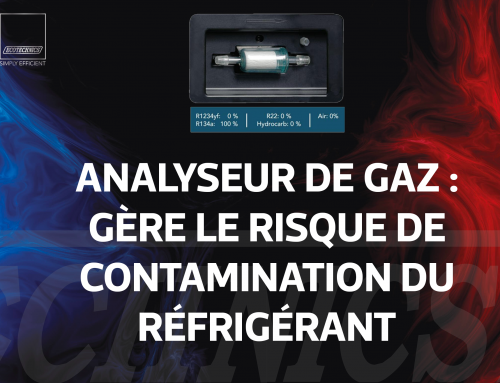 ANALYSEUR DE GAZ : GÈRE LE RISQUE DE CONTAMINATION DU RÉFRIGÉRANT
