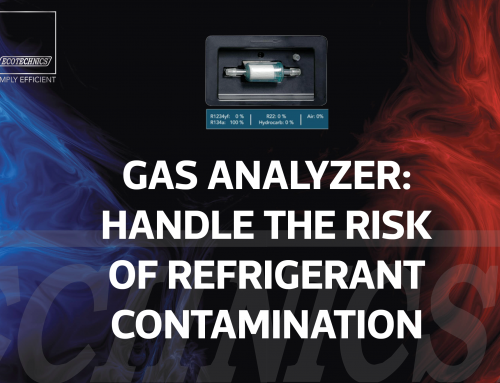 GAS ANALYZER: HANDLE THE RISK OF REFRIGERANT CONTAMINATION