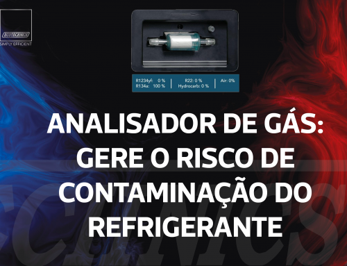 ANALISADOR DE GÁS: GERE O RISCO DE CONTAMINAÇÃO DO REFRIGERANTE